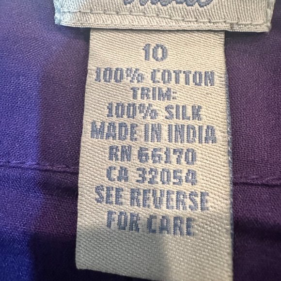 Anthropologie Odille Cotton & Silk Ruffle Bottom Midi Skirt, Size 10 (NWOT) - Picture 9 of 9